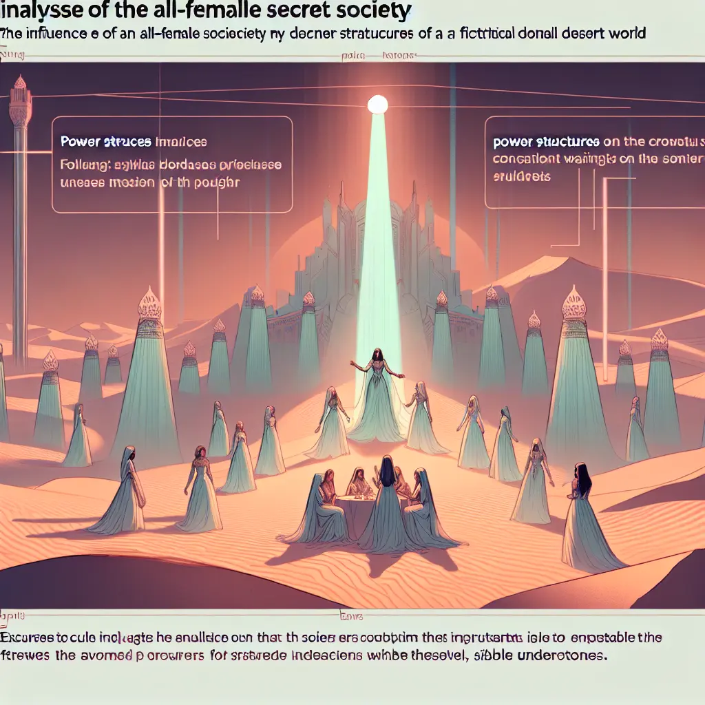 Analyzing the Influence of Bene Gesserit on Dunes Power Structures